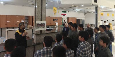 بازدید دانش آموزان دانش اندیشان از اداره پست